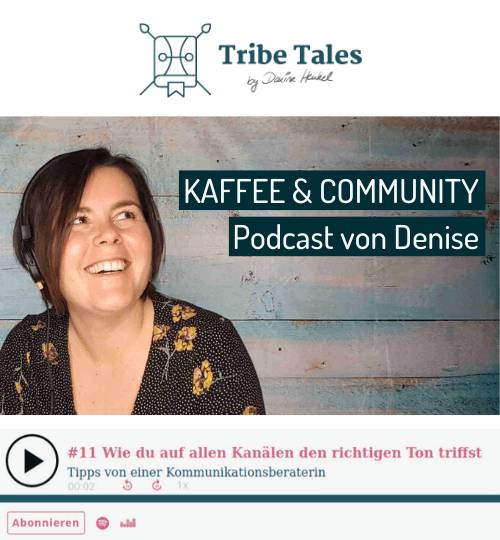 Vorschaubild zu Podcast-Interview mit Denise Henkel von Tribe Tales